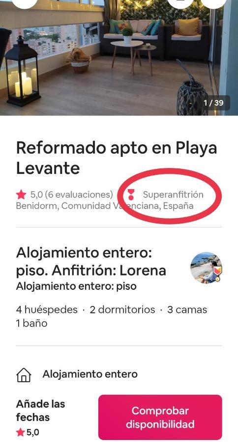 Playa Levante, Recien Reformado Μπένιντορμ Εξωτερικό φωτογραφία